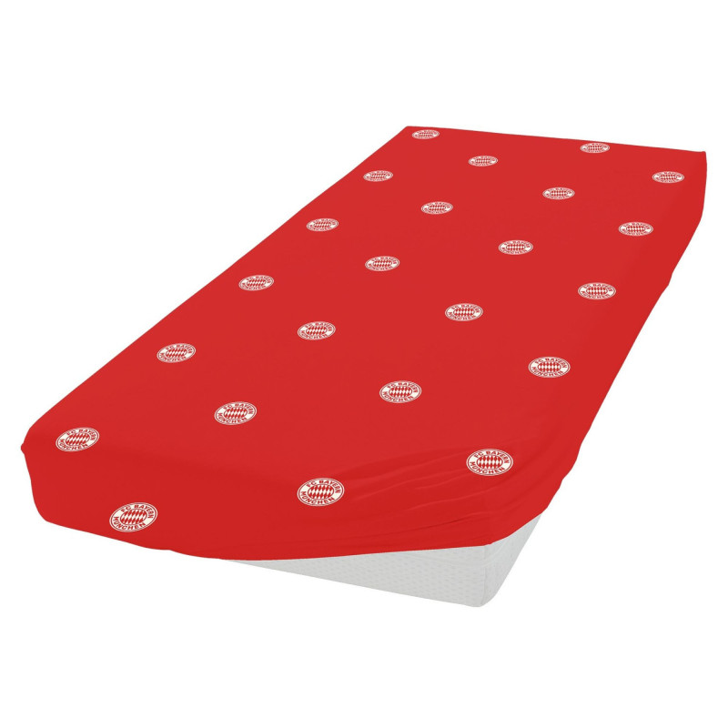 FC Bayern München Spannbettlaken 90-100 x 200 cm | Bettlaken | FCB