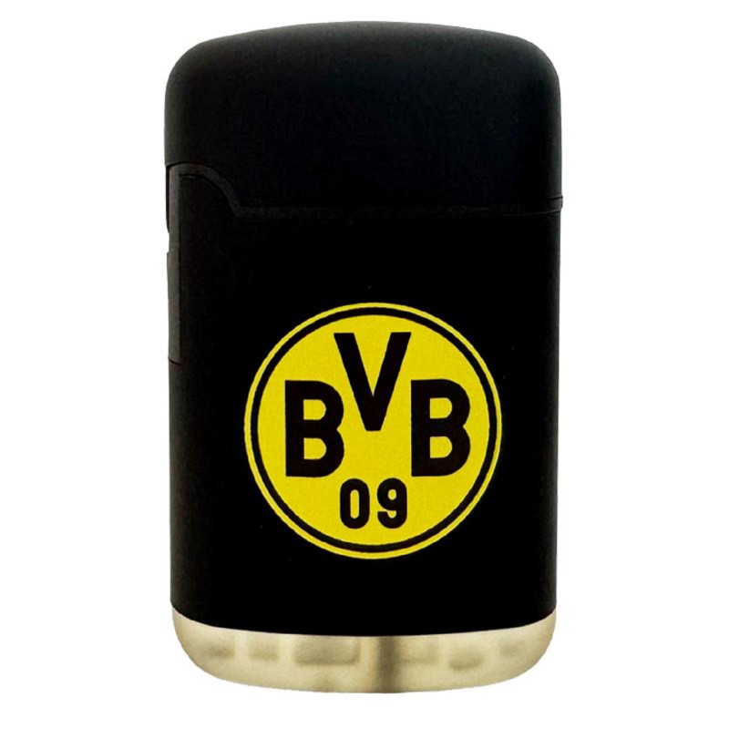 Borussia Dortmund Rubber Feuerzeug Logo schwarz Easy Torch BVB 09