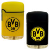 Borussia Dortmund 2er Set Rubber Feuerzeug Logo gelb + schwarz | Easy Torch | BVB 09