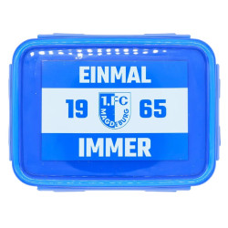 1. FC Magedeburg Brotdose 2er Set blau Brotbüchse | Lunchbox | Frühstücksbox | FCM