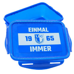 1. FC Magedeburg Brotdose 2er Set blau Brotbüchse | Lunchbox | Frühstücksbox | FCM