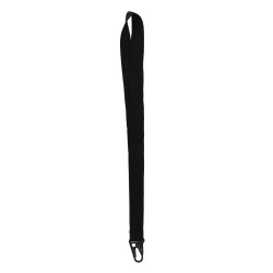 FC Bayern München Schlüsselband mit großem Karabiner | Schwarz | Lanyard | Keylace | FCB