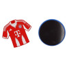 FC Bayern München Magnet 2er Set - Logo & Trikot - Kühlschrankmagnet FCB