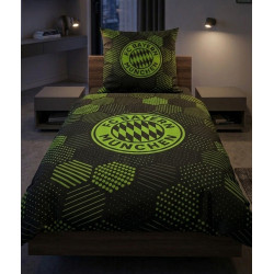 FC Bayern München Bettwäsche - Glow in the dark - nachtleuchtend 2-teilig FCB