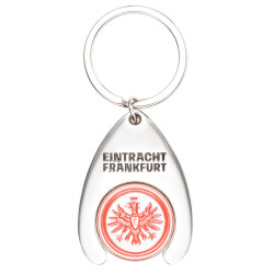 Eintracht Frankfurt Schlüsselanhänger mit Einkaufschip | Anhänger | SGE