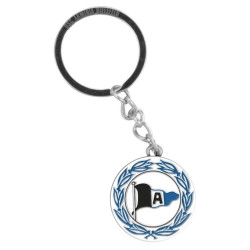 DSC Arminia Bielefeld Schlüsselanhänger - Logo s-w-b - Metall | Anhänger