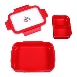1. FC Köln Brotdose Rot | Lunchbox | Frühstücksbox | Vorratsdose