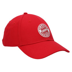 FC Bayern München Baseballcap rot - Logo weiß - Cap | Schildmütze | Kappe | FCB