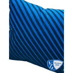 VfL Bochum Kissen - Streifen - marine-blau | 40 x 40 cm | Dekokissen | Autokissen