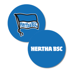 Hertha BSC Berlin Aufkleber Lentikular Ø 8.5 cm Sticker mit Wechselbild