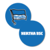 Hertha BSC Berlin Aufkleber Lentikular Ø 8.5 cm Sticker mit Wechselbild