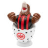 Eintracht Frankfurt Osterattila Maskottchen im Ei Figur Attila SGE