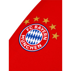 FC Bayern München Spannbettlaken - 5 Sterne Logo - Bettlaken | 90-100 x 200 cm | FCB