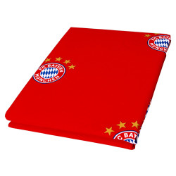 FC Bayern München Spannbettlaken - 5 Sterne Logo - Bettlaken | 90-100 x 200 cm | FCB