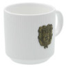 FC Bayern München Tasse Platine - 125 Jahre - weiß Kaffeetasse FCB