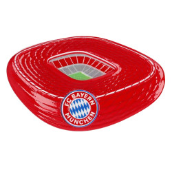 FC Bayern München Magnet 2er Set - Logo & Arena - Kühlschrankmagnet FCB