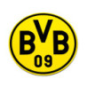 Borussia Dortmund - Mauspad - rund Mousepad BVB 09