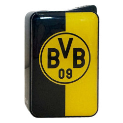 Borussia Dortmund Metall Feuerzeug Logo |  schwarzgelb  | Softflamme | BVB 09