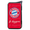 FC Bayern München Metall Feuerzeug Doming  Logo  ROT | Softflamme | FCB