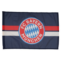FC Bayern München Fahne NAVY | 150 x 100 cm | Flagge | FCB