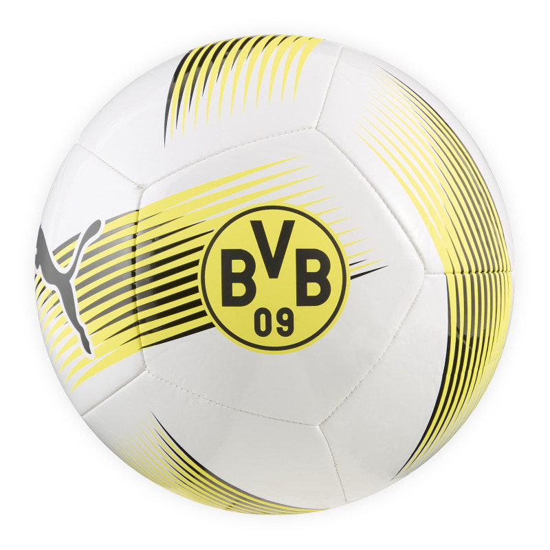 Borussia Dortmund PUMA Ball ESS  White-Faster Yellow | Fussball | Gr. 5 | BVB 09