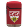 VfB Stuttgart Sturmfeuerzeug - Rubber rot - Jet Feuerzeug Lighter