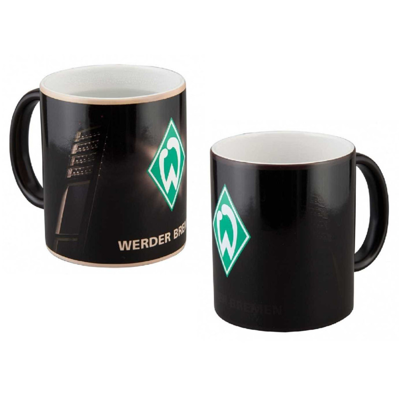 SV Werder Bremen Tasse Magic - Flutlichtmast - Kaffeetasse SVW