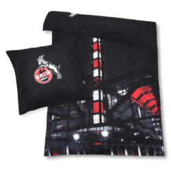 1. FC Köln Bettwäsche - Stadion - 2teilig 135 x 200 cm