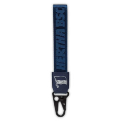 Hertha BSC Berlin Schlüsselanhänger - Karabiner - navy Lanyard Anhänger HBSCB
