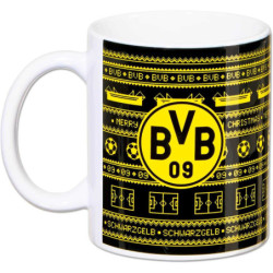 Borussia Dortmund Weihnachtstasse Tasse Weihnachten Kaffeetasse BVB 09