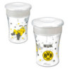 Borussia Dortmund Baby Magic Cup | NUK | Trinklernbecher | 8+ Monate | 230 ml | auslaufsicher | BVB 09