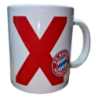FC Bayern München Buchstaben Tasse - X - Kaffeetasse Logo FCB