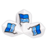 Hertha BSC Berlin Dartpfeil Flights 3er Set Dartflights blau-weiß