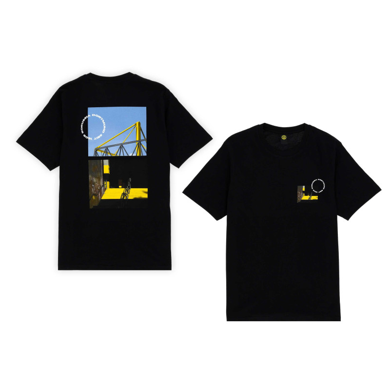 Borussia Dortmund T-Shirt - Matchday II - schwarz Erwachsene Shirt BVB 09 - Gr. S bis 3 XL