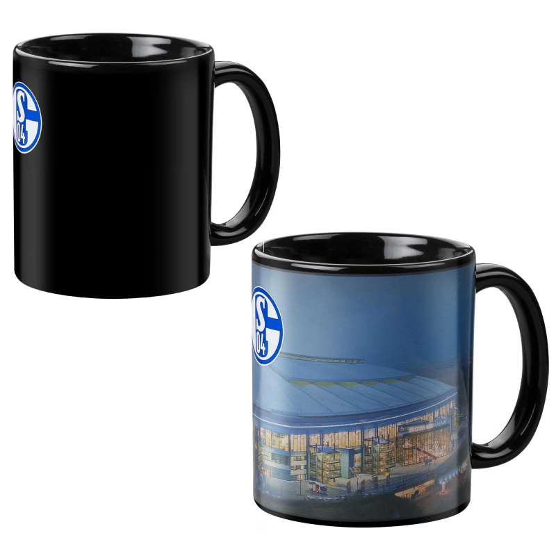 FC Schalke 04 Zaubertasse - Stadion - Tasse Magic Arena | S04