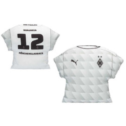 Borussia Mönchengladbach Kissen - Trikot 2020/21 - Trikotkissen weiß Kissen in Trikot-Form BMG