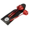 1. FC Nürnberg Steeldarts ROT Dartpfeile mit Etui und Flights Dart Pfeile FCN