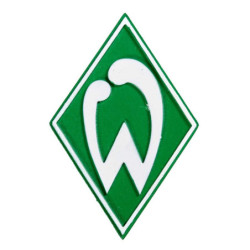 SV Werder Bremen Magnet - 3D Raute - grün-weiß Kühlschrankmagnet SVW