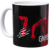 FC Bayern München Tasse - Gnabry - schwarz Signatur Kaffeetasse, Mug FCB