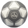 1. FC Nürnberg Fußball - Fair - Ball weiß-grau Fairtrade Gr. 5 FCN