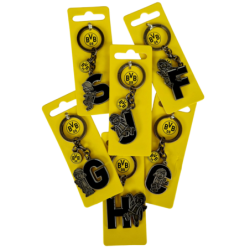 Borussia Dortmund Schlüsselanhänger Buchstaben mit Engel A-Z Anhänger BVB 09