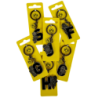 Borussia Dortmund Schlüsselanhänger Buchstaben mit Engel A-Z Anhänger BVB 09