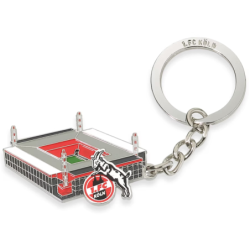 1. FC Köln Schlüsselanhänger - Stadion - Metall Anhänger