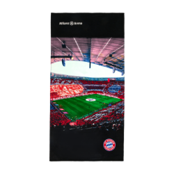 FC Bayern München Strandtuch - Allianz Arena - 90 x 180 cm Badetuch Duschtuch Handtuch FCB