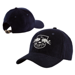 RB Leipzig Kinder - Cord Cap - navy Kappe Kord Basecap Kids RBL