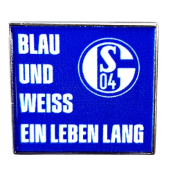 FC Schalke 04 Pin - Ein Leben lang - Anstecker S04