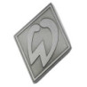 SV Werder Bremen Magnet Metall - 3D Raute - silber Kühlschrankmagnet SVW