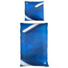 FC Schalke 04 Bettwäsche - Graphic - blau-weiß | 2-teilig | Baumwolle | 135 x 200 cm mit Jutebeutel S04