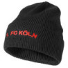 1. FC Köln Beanie - Black Melange  - Mütze mit Umschlag