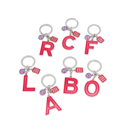 FC Bayern München Schlüsselanhänger Buchstaben Mia San Mia A-Z Anhänger FCB